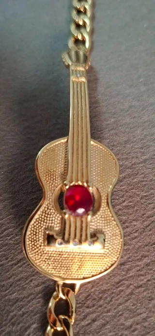 Esclava Guitarra Pulsera 