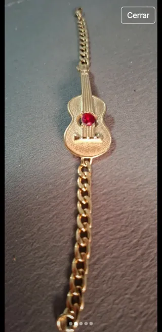 Esclava Guitarra Pulsera 