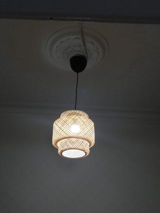 Lámpara de techo Sinnerling IKEA bambú