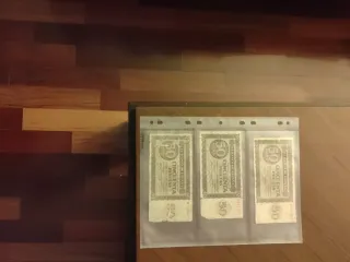 3 Billetes 50 Pesetas 1936 Antiguos