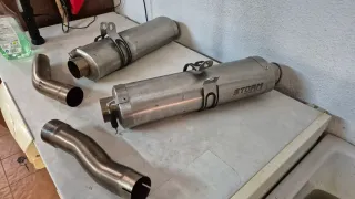 Tubo Escape Storm y Supresor Yamaha R1 2007/2008