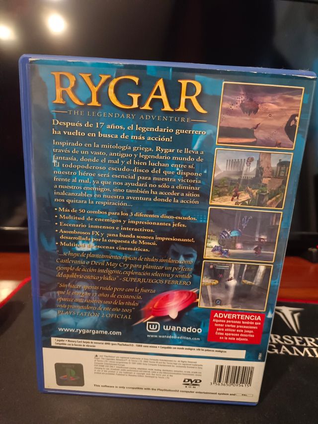 Rygar PS2 PAL ESP