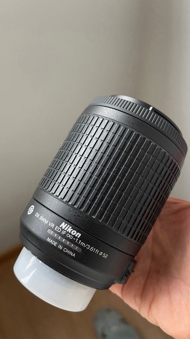 Objetivo Nikon DX 55-200mm