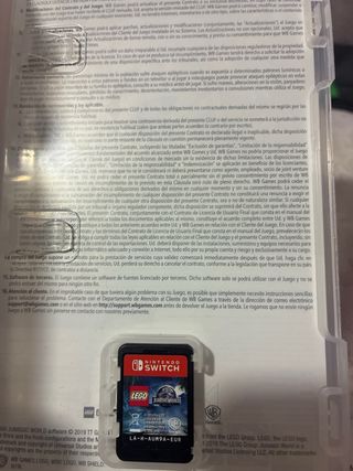 Lego Jurassic World Nintendo Switch