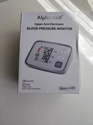 Tensiómetro Alphamed U80E - Medidor Presión Arteri