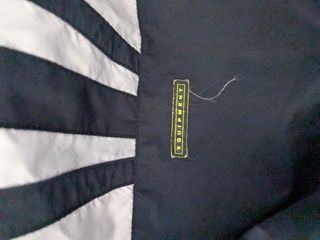 Chaqueta Adidas Vintage 90s Blanca y Negra