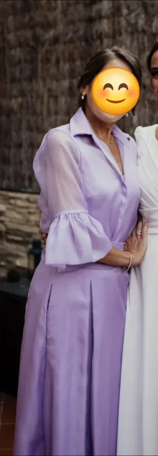 Precioso conjunto falda organza para boda