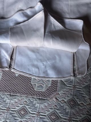Falda pantalón Zara beige
