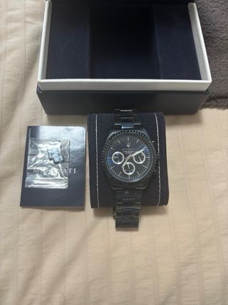 Reloj Maserati Negro