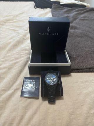 Reloj Maserati Negro