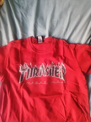 Camiseta Thrasher Roja Talla M