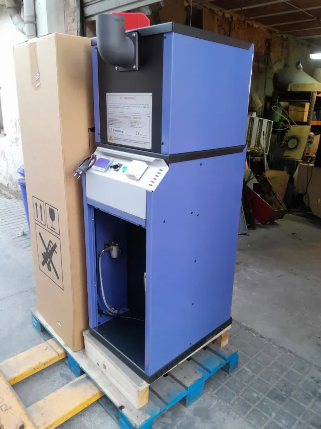 Estufa cañón generador de calor