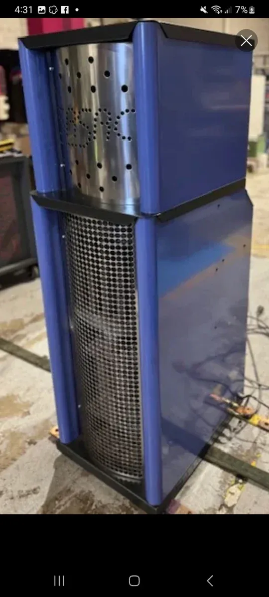 Estufa cañón generador de calor