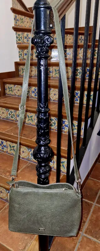 Bolso Misako verde 28x19cm