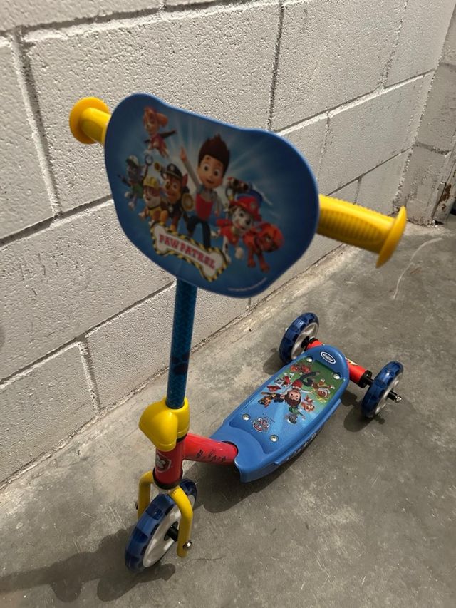 Patinete Patrulla Canina 3 Ruedas