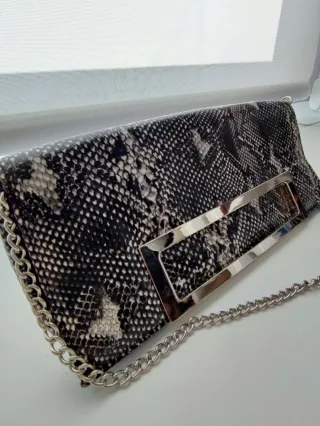 Bolso de mano Bijou Brigitte estampado serpiente