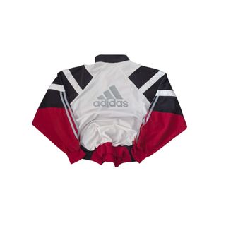 Chaqueta Adidas Vintage 90s Roja Negra