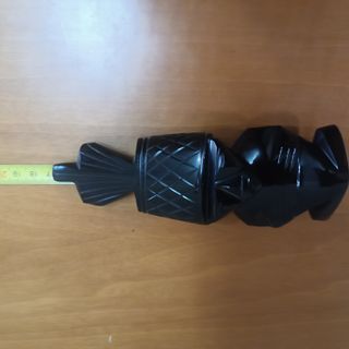 Estatua Onix Negro Estilo Azteca