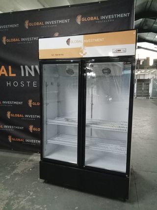 Nevera de bebidas 2 puertas 