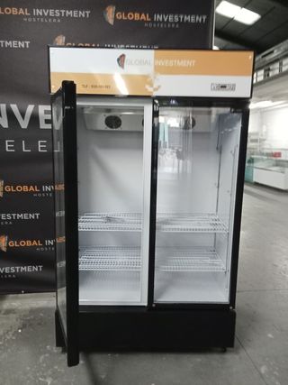 Nevera de bebidas 2 puertas 