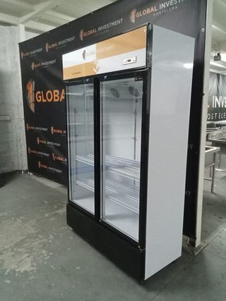 Nevera de bebidas 2 puertas 