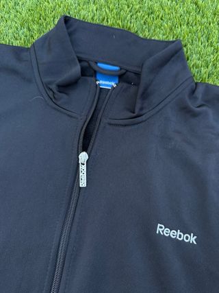 Reebok Vintage Black Track Jacket – Size L