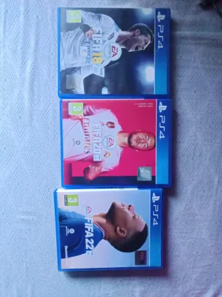 Lote 3 Juegos FIFA PS4