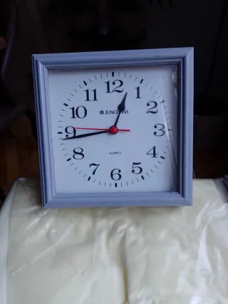 Reloj Junghans Pared Madera Gris