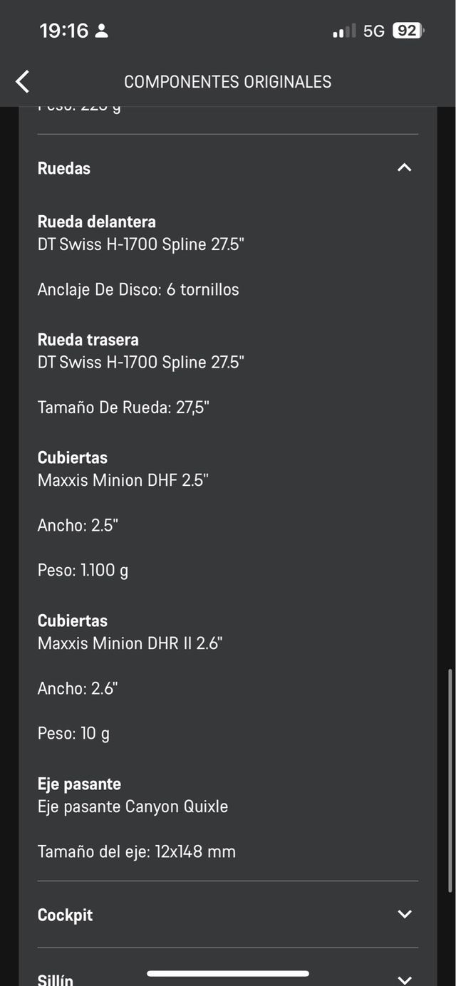 Bicicleta Eléctrica Enduro Canyon Torque ON 9