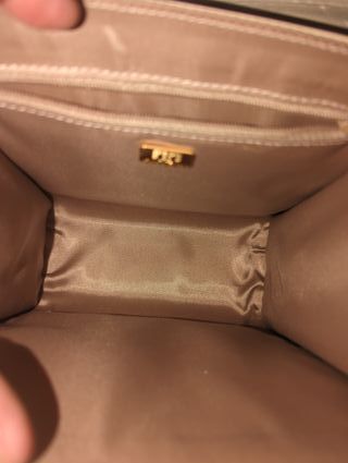 Bolso Antoni Beige y Dorado