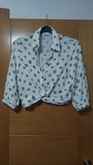 Blusa Zara lunares 