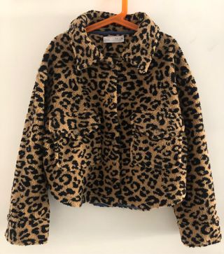 Chaqueta Zara Leopardo Talla 9/10 Años