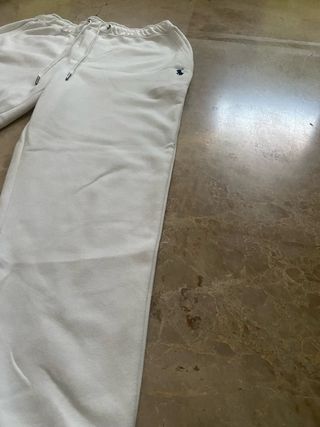 Pantalón chándal Polo Ralph Lauren blanco