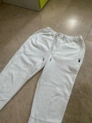 Pantalón chándal Polo Ralph Lauren blanco
