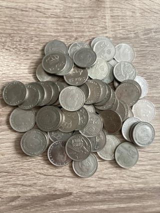 85 Monedas 25 Pesetas España