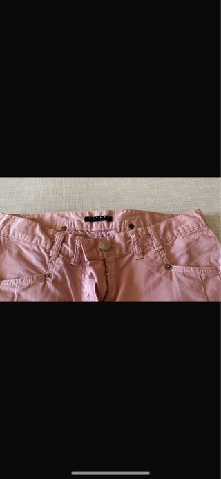 Minigonna Sisley rosa