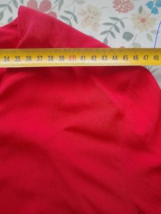 Blusa Zara Roja Talla M Nueva