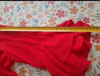 Blusa Zara Roja Talla M Nueva