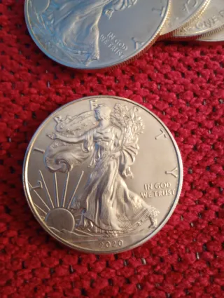 Onza de Plata Americana 2020