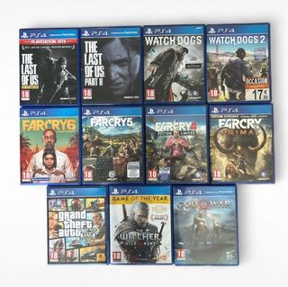 Pack 11 Juegos PS4: Acción y Aventura
