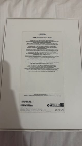iPad 9ª gen Plata + Apple Pencil 1 gen