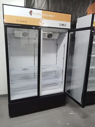 Nevera de bebidas 2 puertas