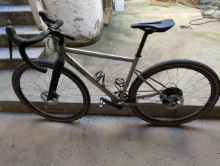 Bicicleta Gravel Titanio talla S