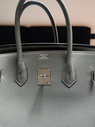 modello Hermes Birkin 35 Grigio
