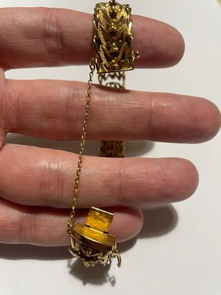 Pulsera de Oro Vintage Aprox 100 Años en la famila