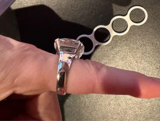 Anillo Swarovski Gemma Cristal Transparente