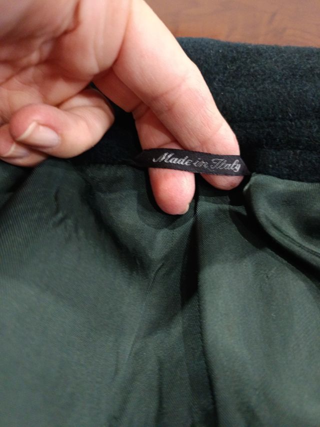 Cappotto Uomo I Sarti Fiorentini Verde M