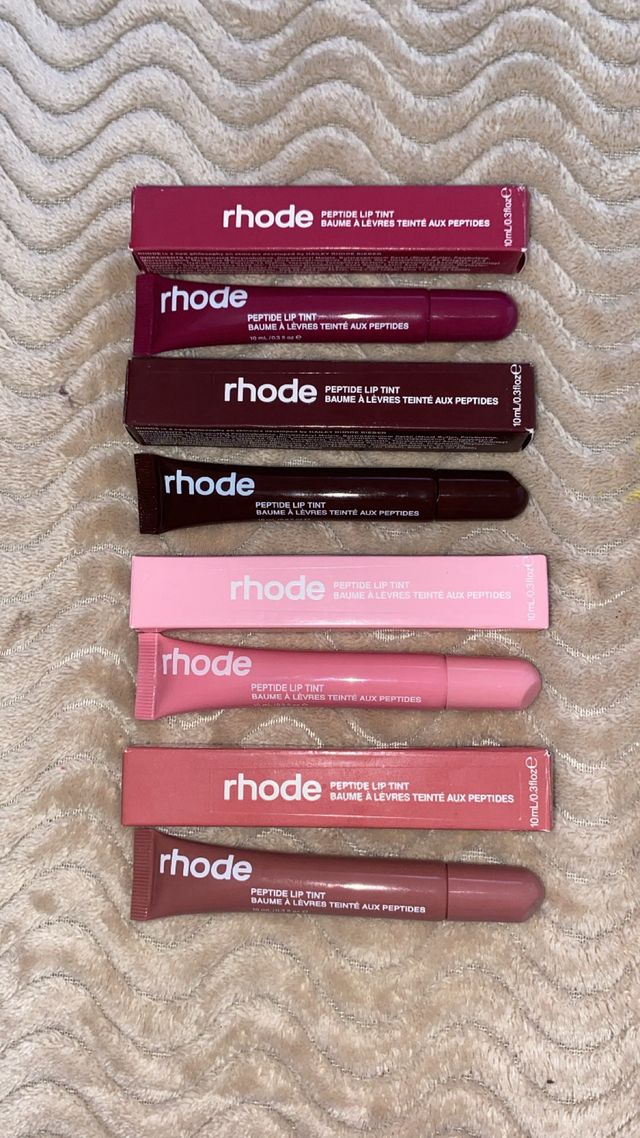 Pack 4 Bálsamos Labiales Rhode Peptide Lip Tint