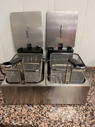 Freidora doble 16L