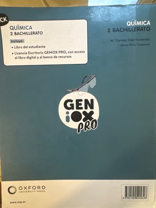Química 2º Bachillerato. Libro del estudiante. ...